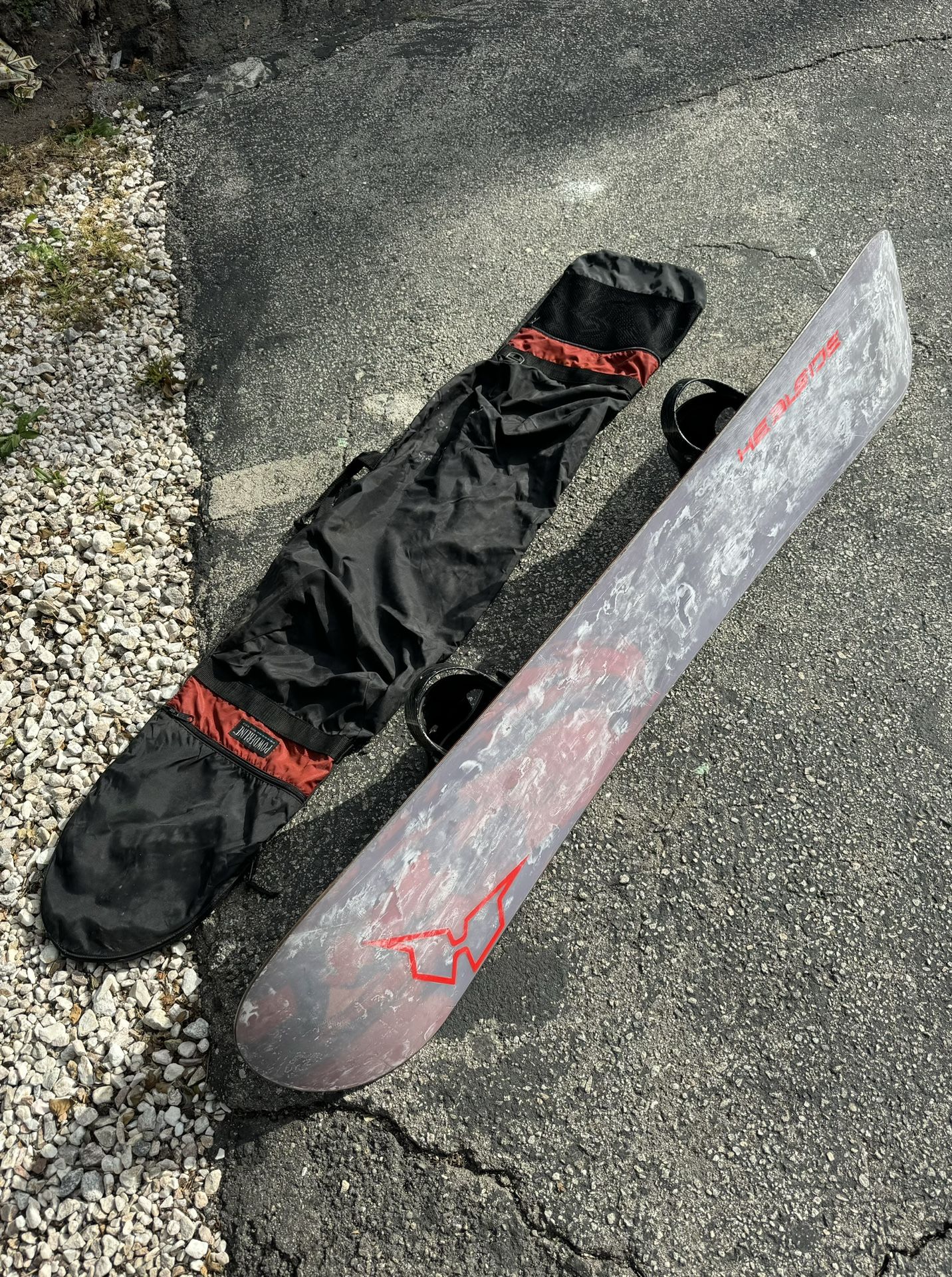 158 CM Heelside Snowboard
