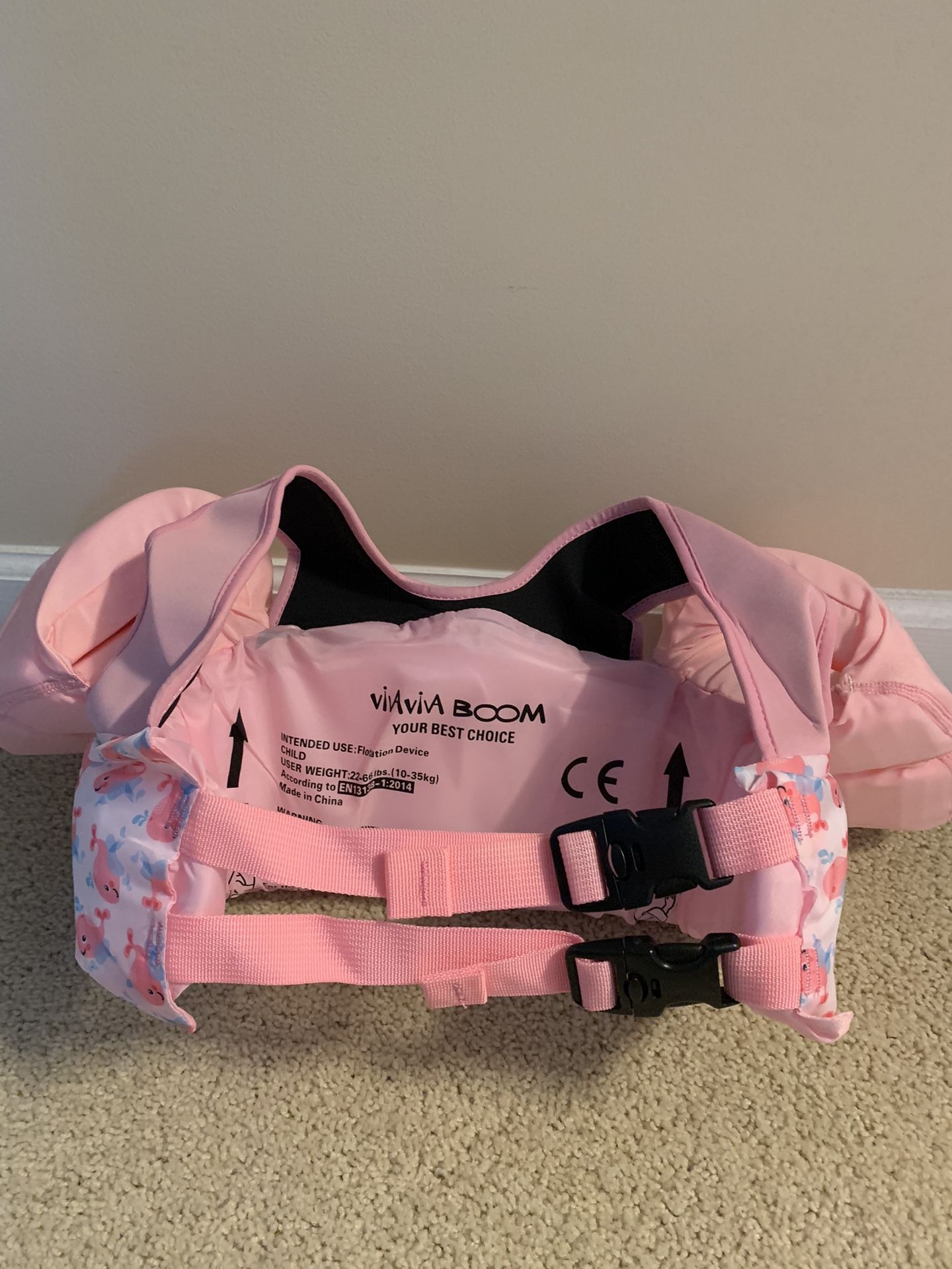 Toddler swim vest arm bands for 3-5 years old