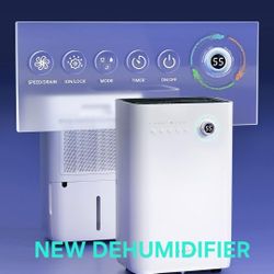 Lumysis 4500 Sq. Ft 50 Pints Dehumidifiers for Basements, Large Rooms, and Home with Auto or Manual Drainage | 45db Industry Leading Noise Reducing 