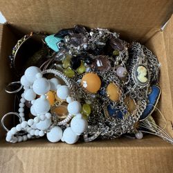 Vintage And Modern Costume Jewelry 