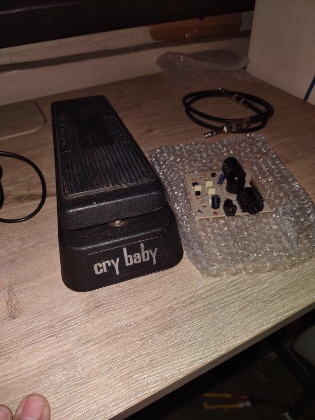 Crybaby With 3ft Patch Cord And Extra Board 