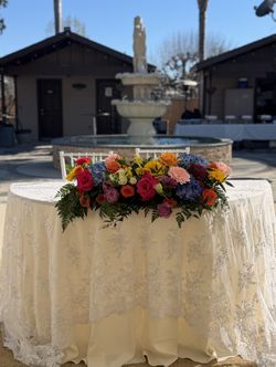Sweet Heart Table Arrangement