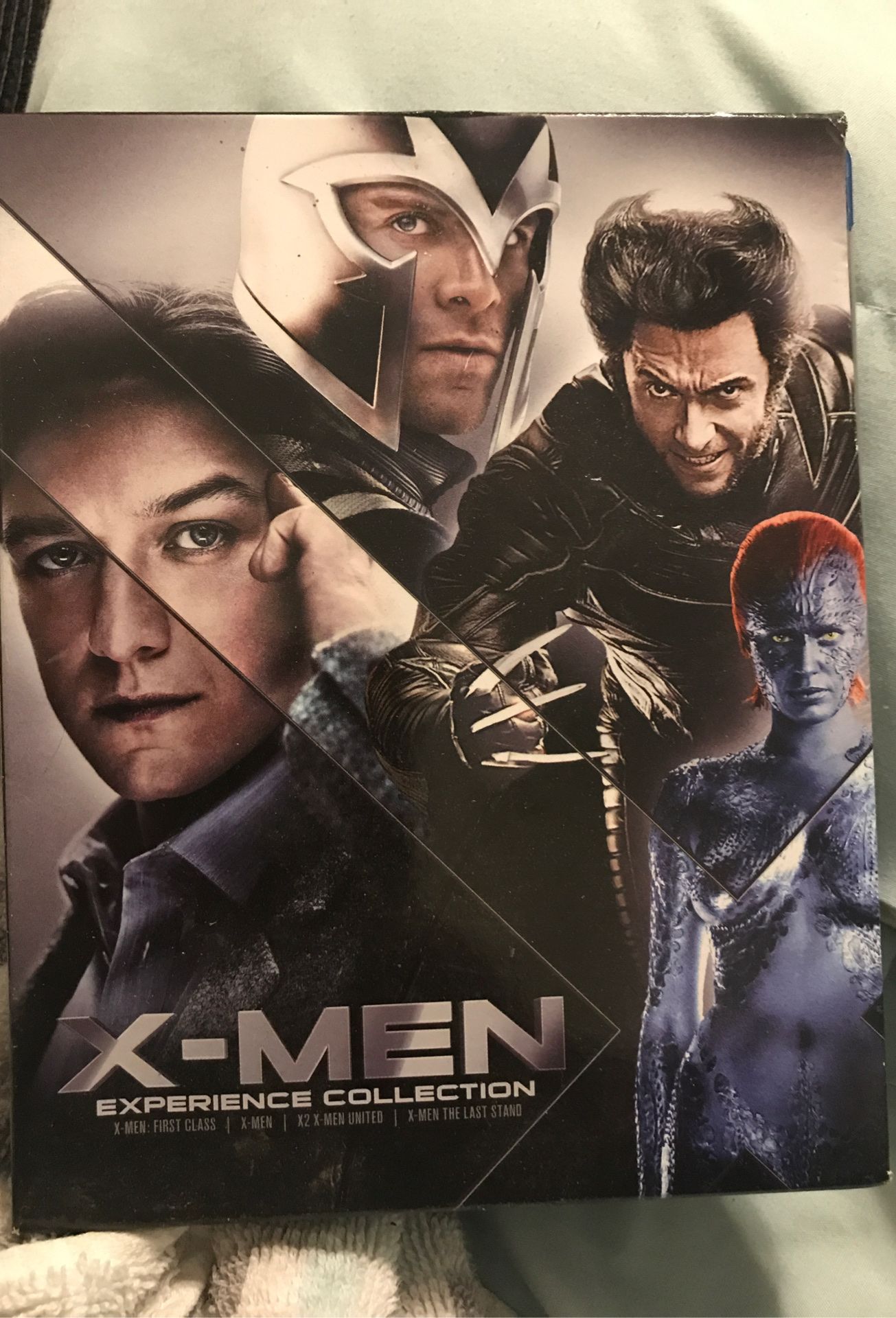 X-Men Blue Ray Experience Collection