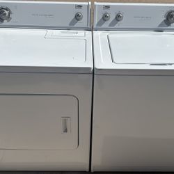 4.5cu Whirpool Heavy Duty Super Capacity Plus Washer Electric Dryer Set