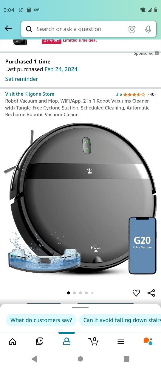 Robot Vacuum/Mop