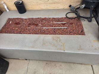 Propane fireplace,  fire pit