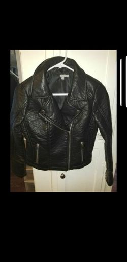 Misses Leather Look Jacket