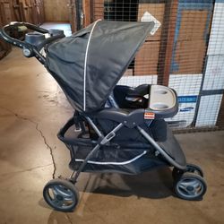Babytrend Stroller with a car seat