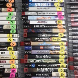 PlayStation 3 ~ PS3 Games ! ~ Prices Vary !
