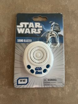 NWT Star Wars Sound Blaster Voice Keychain