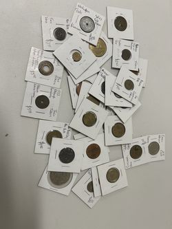 31 Assorted Token Lot