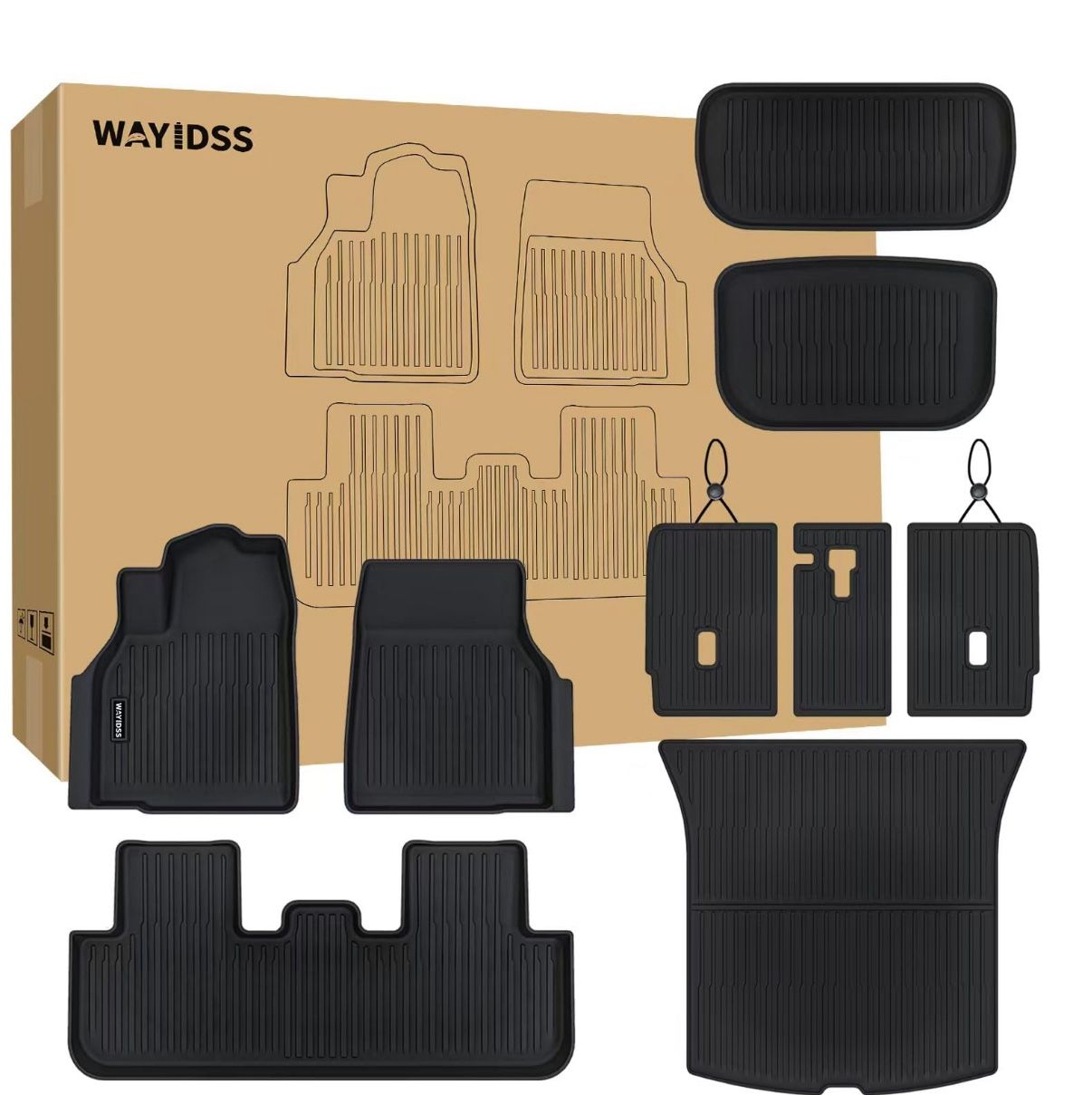Floor Mat For 2025 2026 New Tesla Model Y Juniper