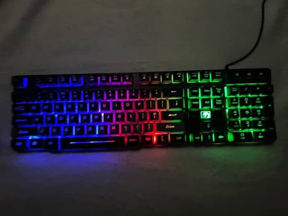 RGB WIRED GAMING KEYBOARD