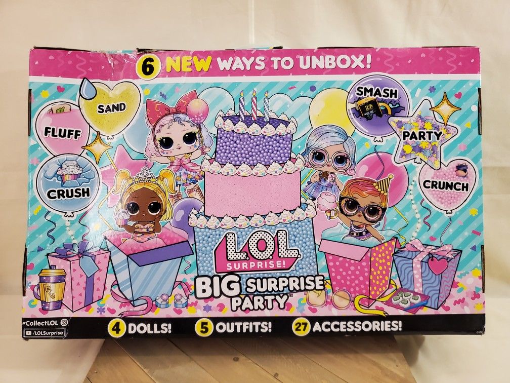 LOL Surprise Big Surprise Party Collectible Dolls 40+ Surprises