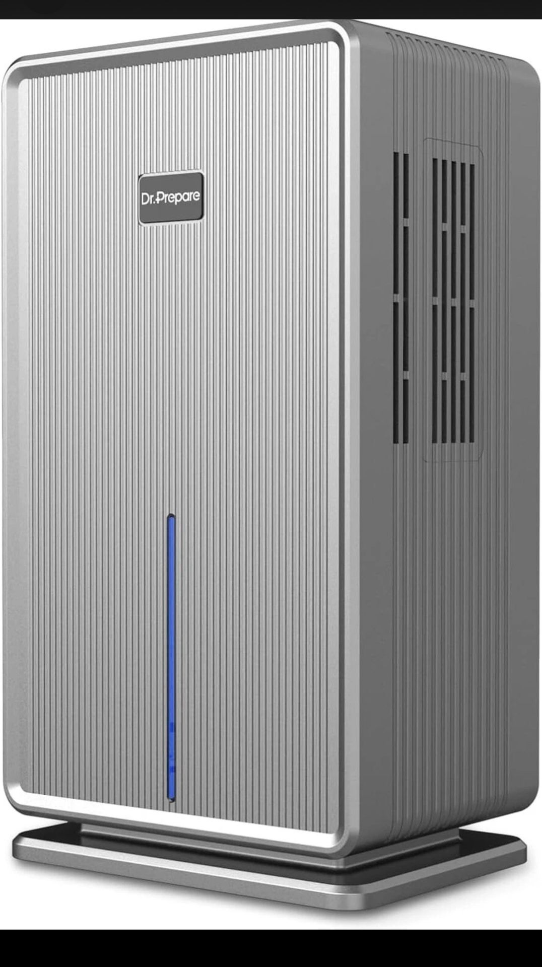 DR.PREPARE Dehumidifier 101oz Tank 750 Sq. Ft Dual Semiconductor Quiet *NEW*