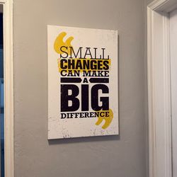 Canvas wall art for home office