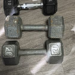 dumbbells.. 50 Por  Todo 