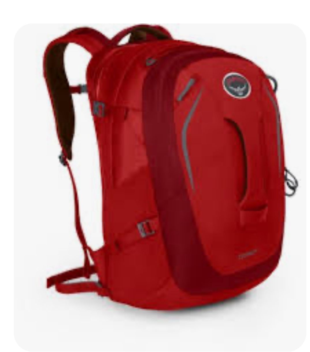 REI Osprey Comet 30 Robust Red Backpack Pack Hiking