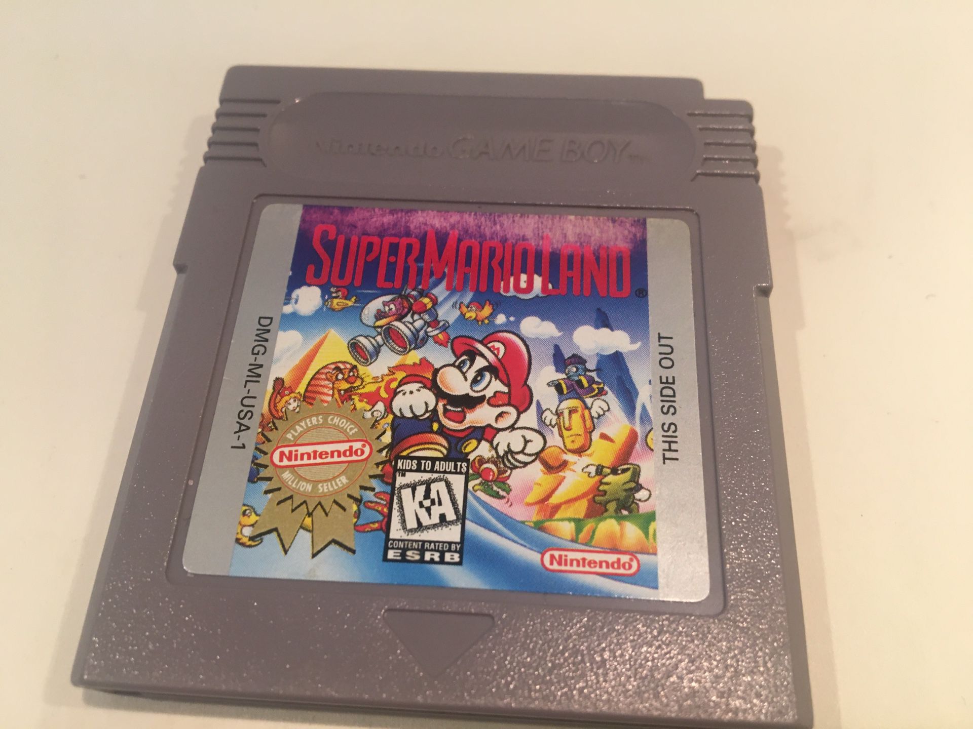 Nintendo GameBoy Super Mario Land Game