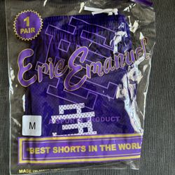eric emanuel purple shorts