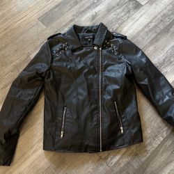Large Leather Jacket 