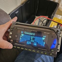 Cd Cassete Oldschool Kenwood Car Stereo 