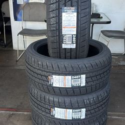 225/50/18 MILESTAR -2 New Tires Installed and Balanced - 50,000 Miles Warranty