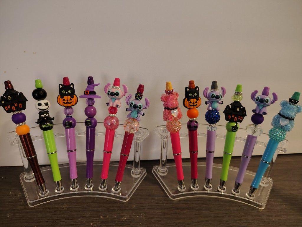 Cute Beaded Halloween Pens 