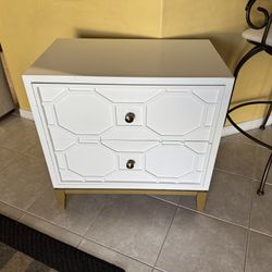 Rachel Ray Two Drawer Nightstand 