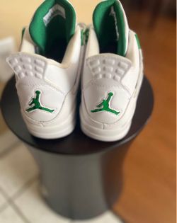 Metallic Green Jordan 4s