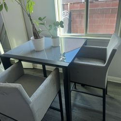 Table Comes With 2 High Rise Chairs