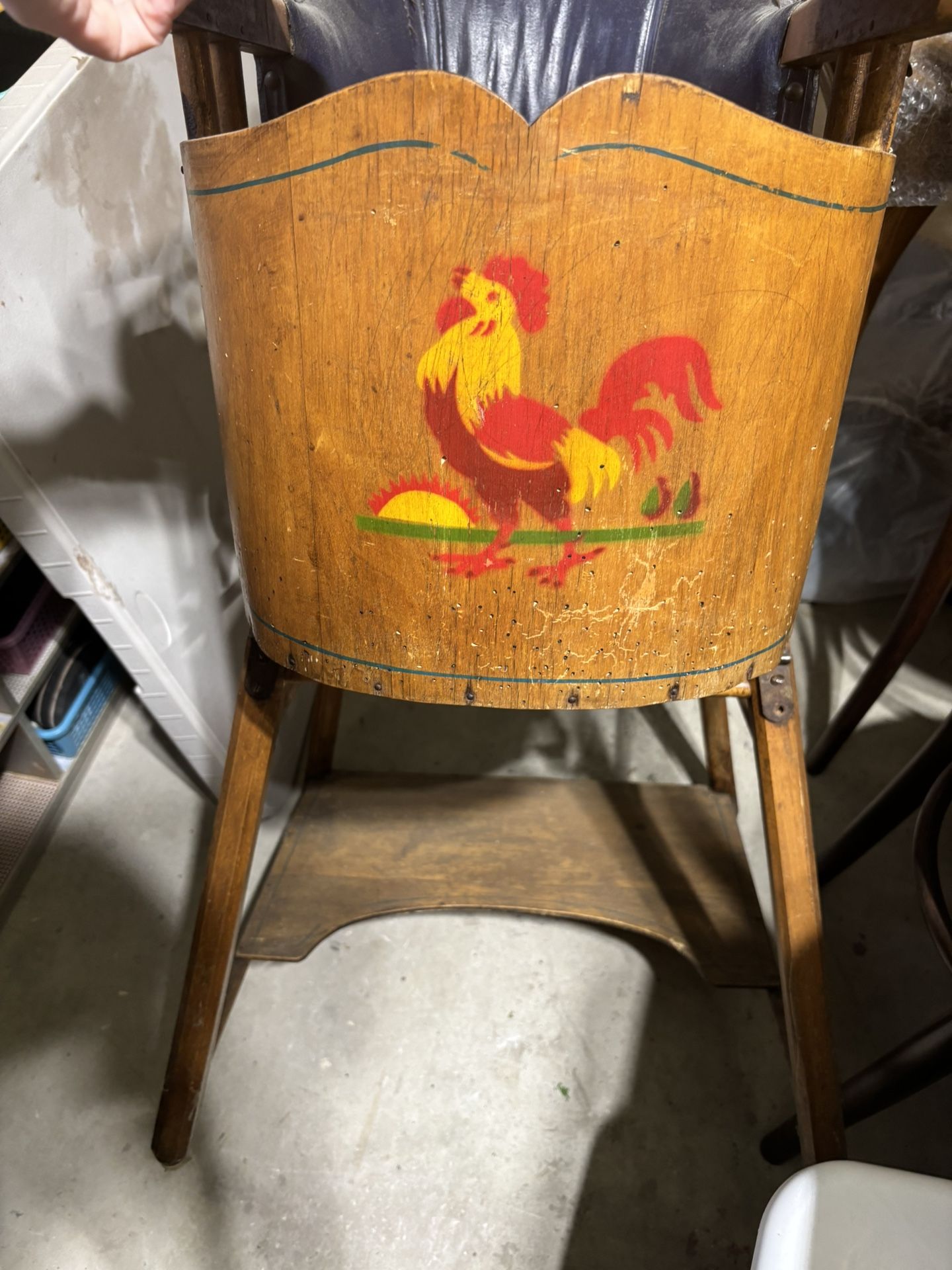Fabulous Old Convertible High Chair