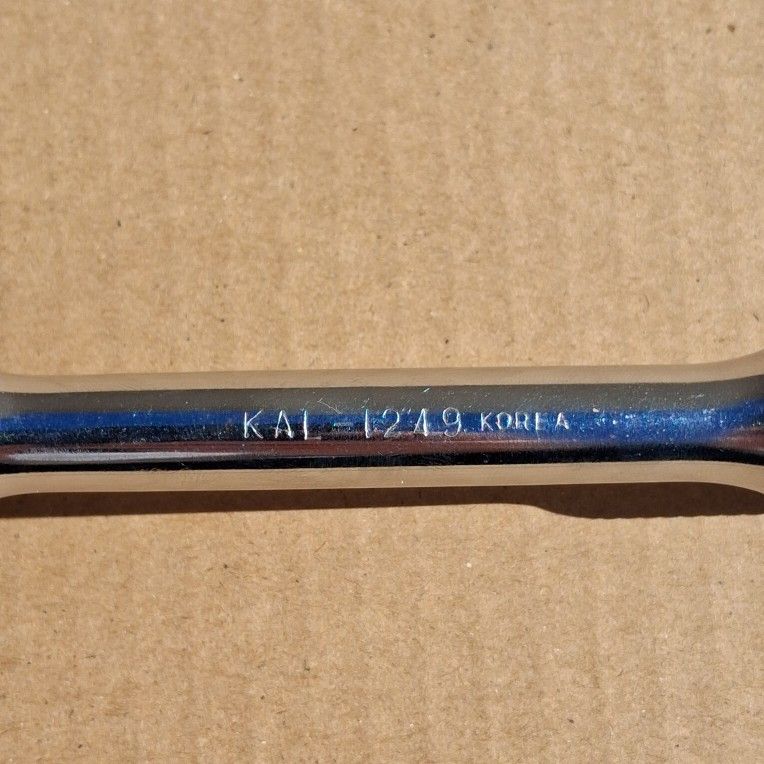Vintage KAL 1249 3/8 Drive  Reversible Ratchet Wrench Korea