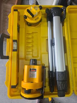 Alton Rotary Laser Level Kit with Tripod – Complete