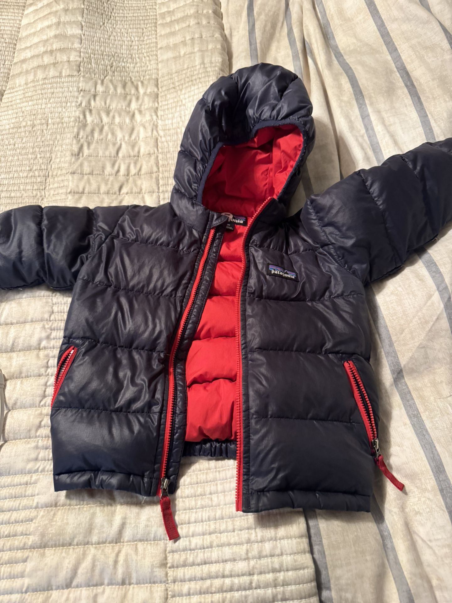 Patagonia Size 2T Hi Lo Puffer Jacket