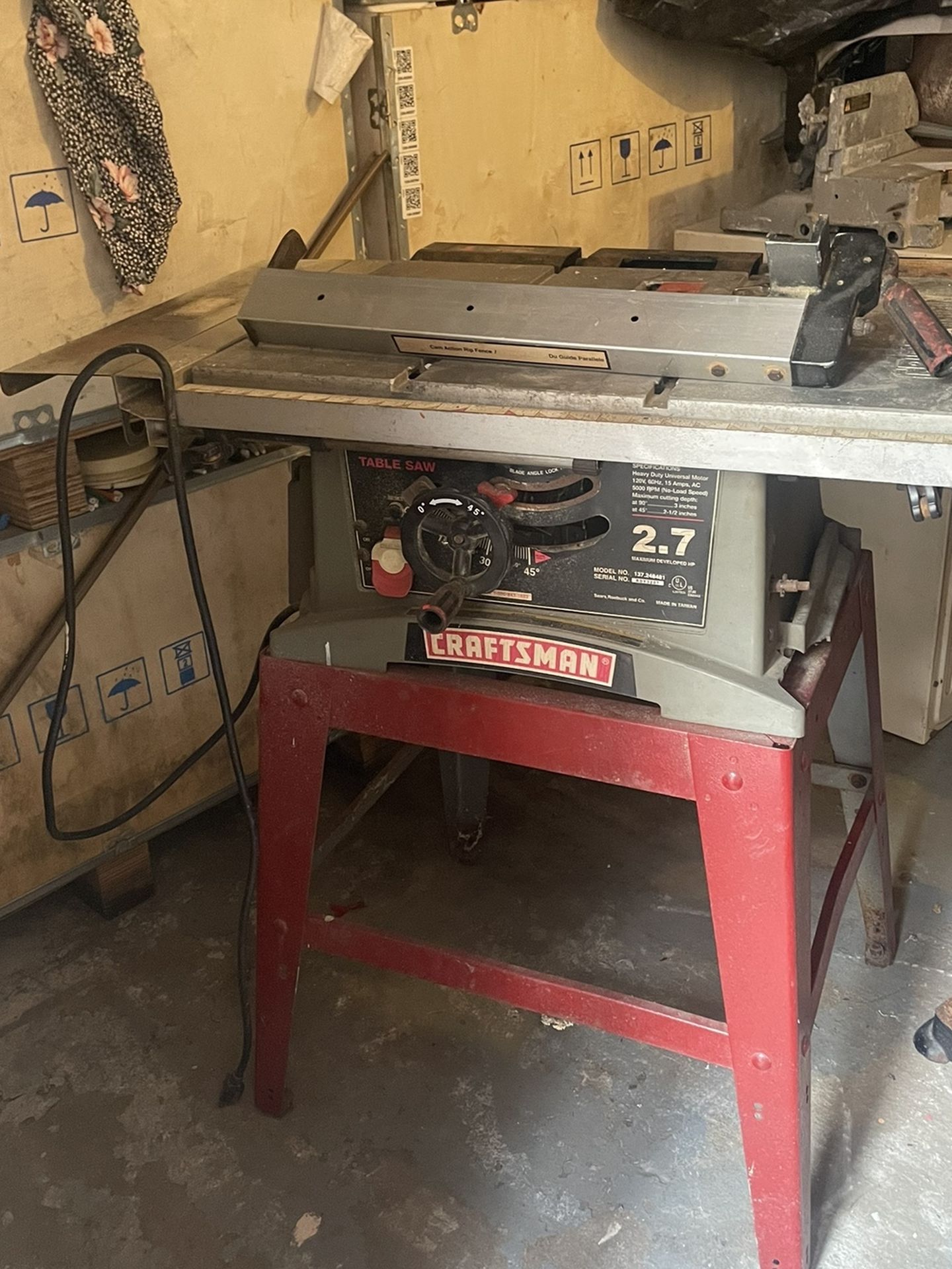Craftsman Table Saw