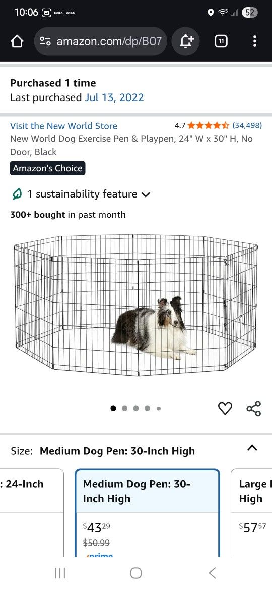 Dog Play Pen