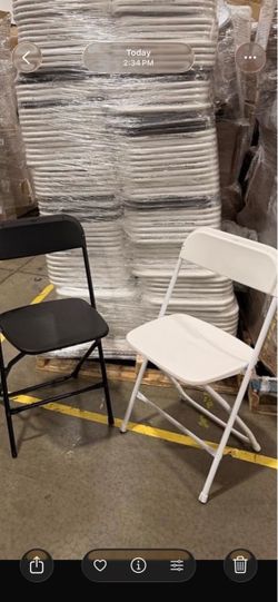 New Folding chairs