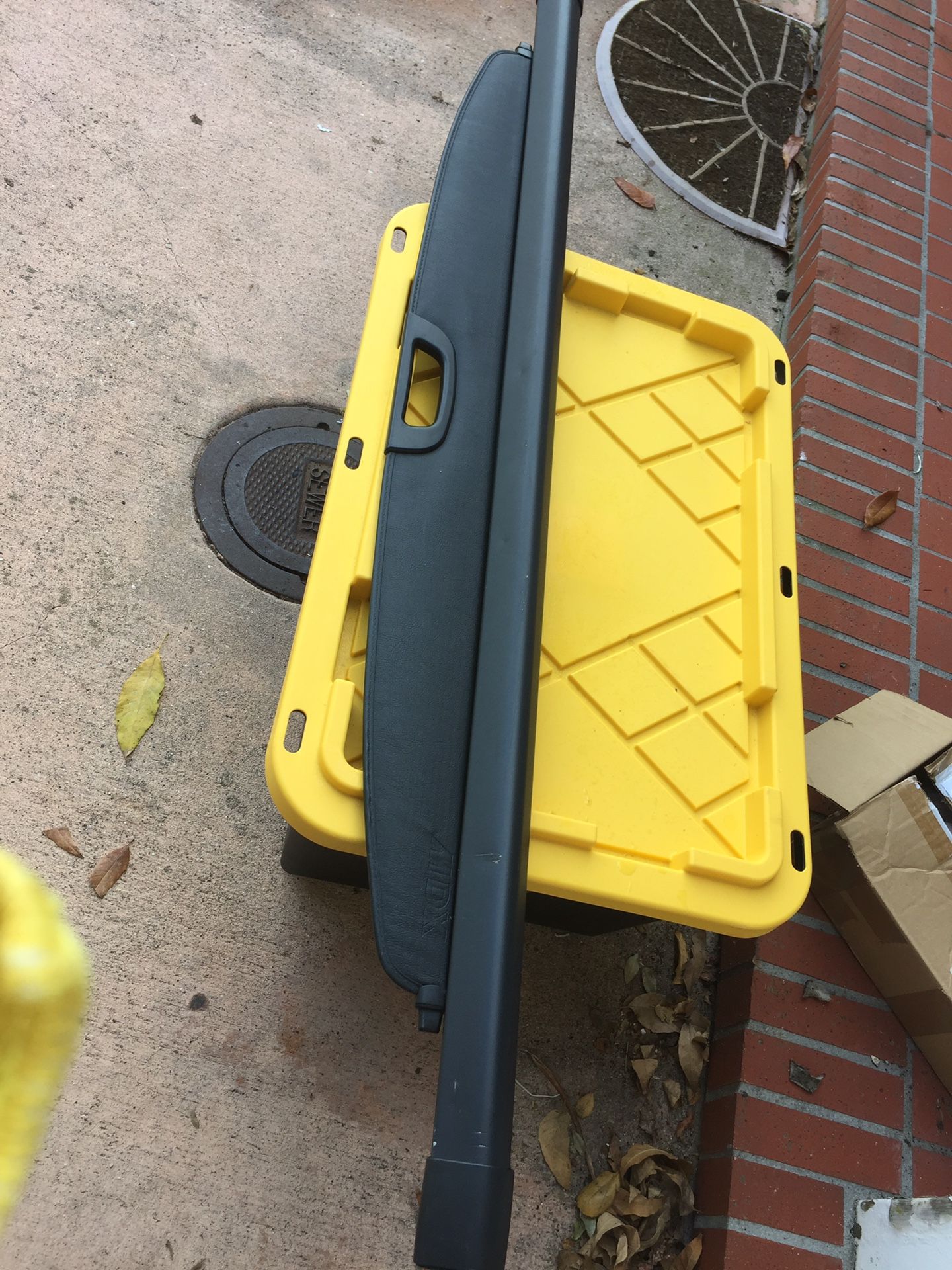 Rear Trunk Security Shield Cargo Cover for Acura MDX