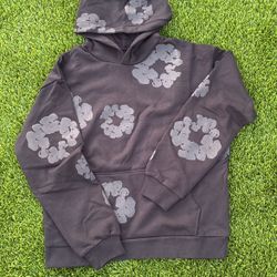 Denim tear the cotton wreath Hoodie