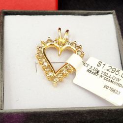 Valentines Day Heart Pendent 