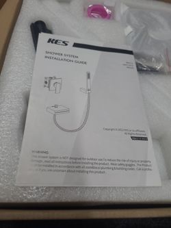 Kes complete shower system tub shower or shower