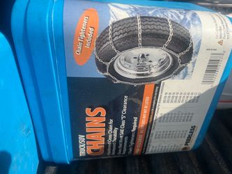Tire chains and cables