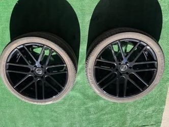 Gianelle wheels 2x with tires