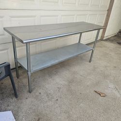 Stainless Steel Table 72"x24"