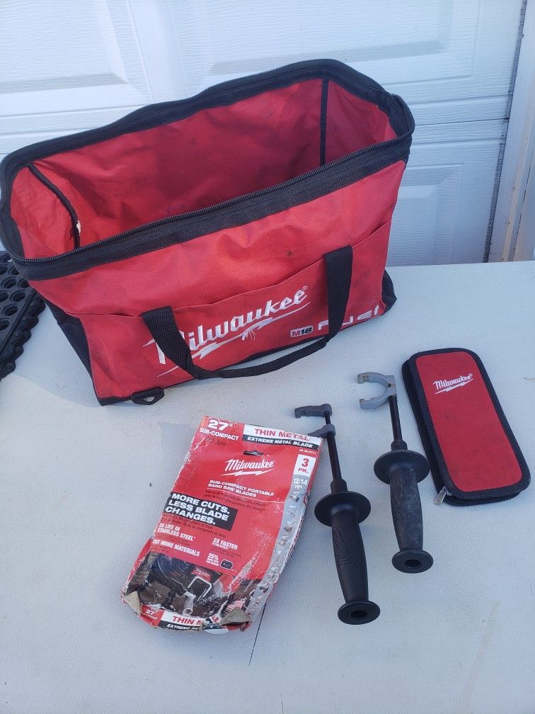 Milwaukee Toolbag,  Test And Measurement Meter Case, Band Saw Blades,  Other