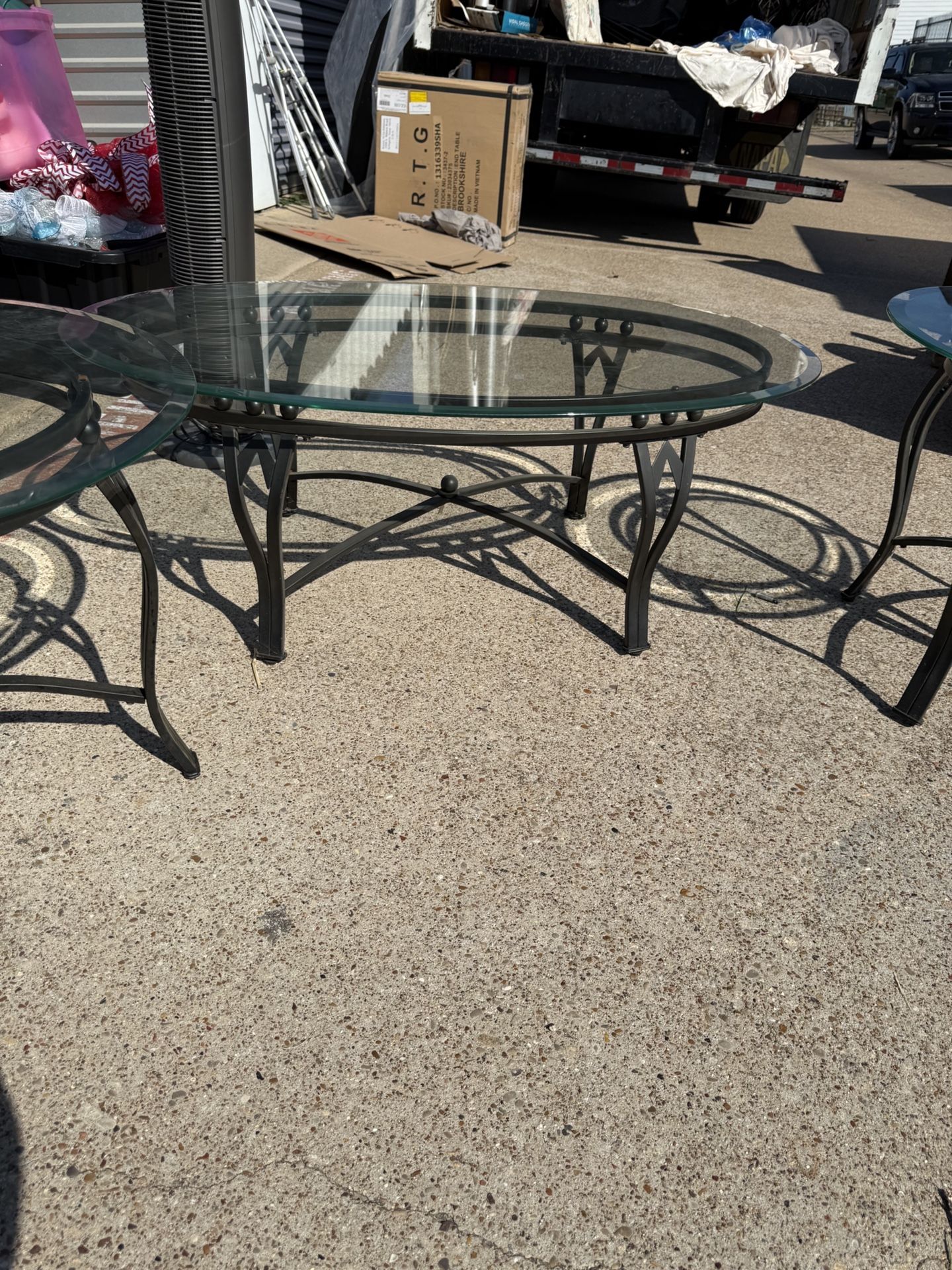 Coffee Table And End Tables