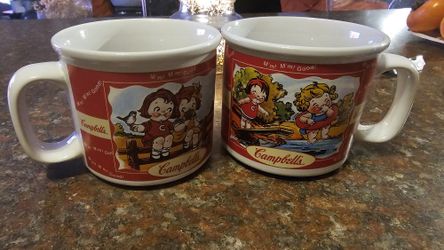 Vintage Campbell Mugs 2 qty