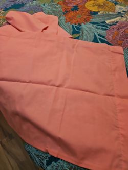 Salmon color pillow cases