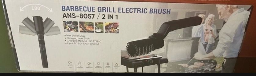 New Electric Barbecue Grill. Effortless Grease Removal